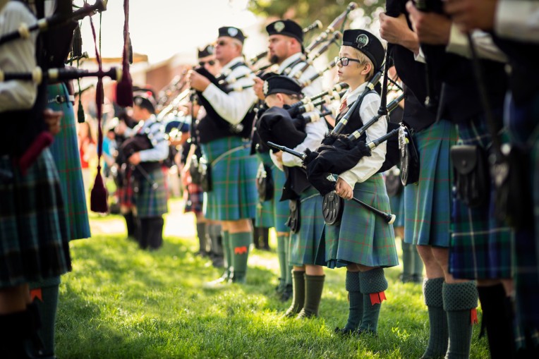 Bagpipe and Drum Corps- Wee Piper